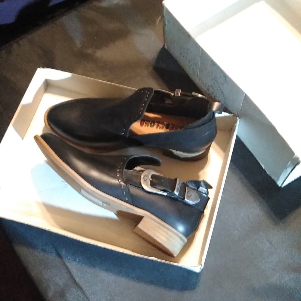 Mussed and and Cloud shoes